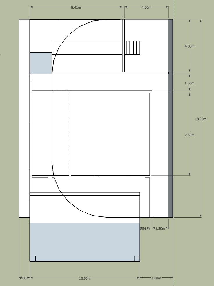 floor plan for the third floor