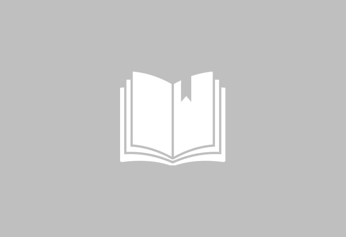 An monochrome icon of an opened book